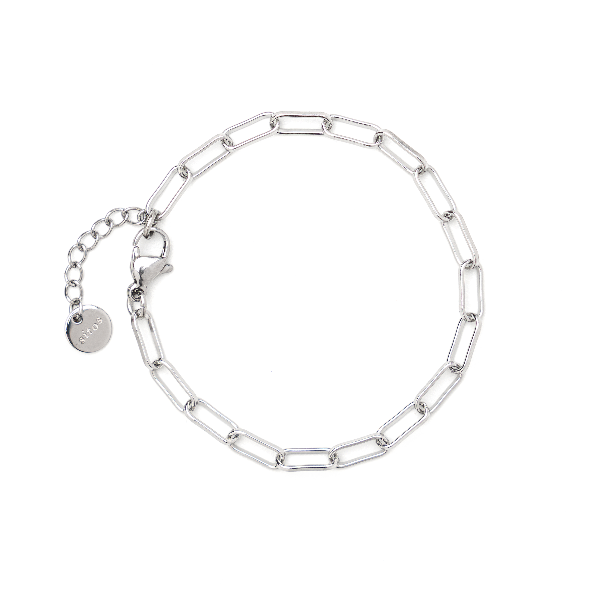 Paperclip Chain Bracelet - Colombian Charms Collection