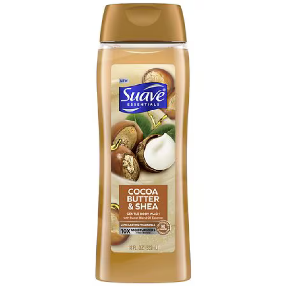 Jabón Corporal Suave de Manteca de Cacao y Karité (18 oz)