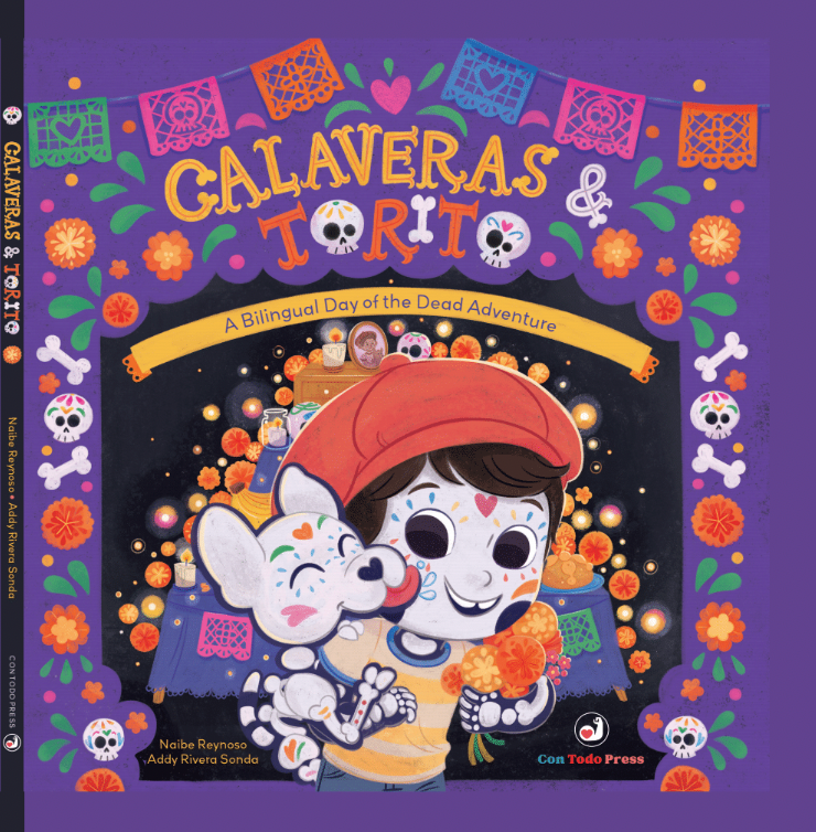 Calaveras y Torito: Una aventura bilingüe del Día de Muertos