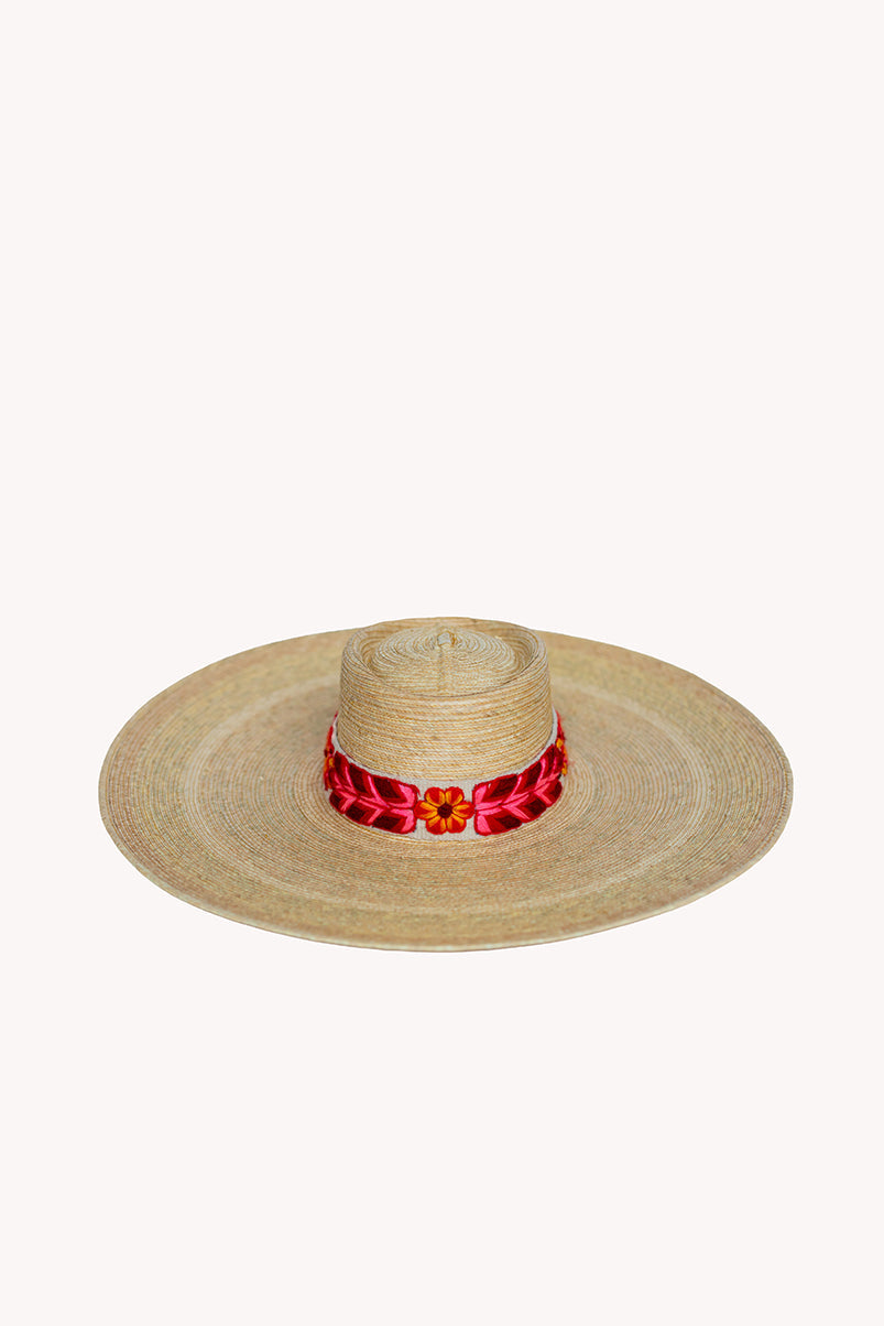 Cinta de sombrero con intención de gratitud