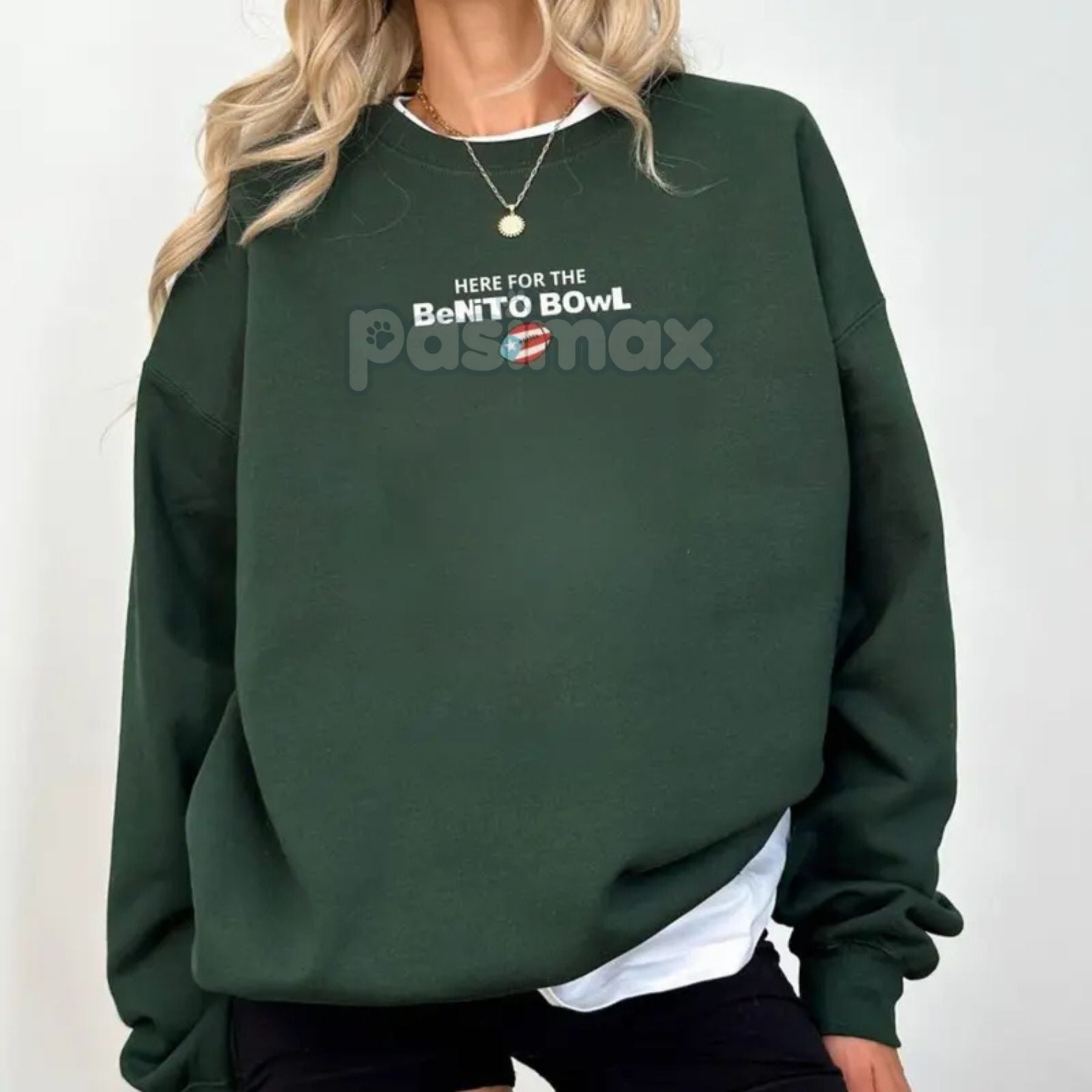 Unisex "Here for the Benito Bowl" Fan Sweatshirt – Youth & Adult Matching Apparel