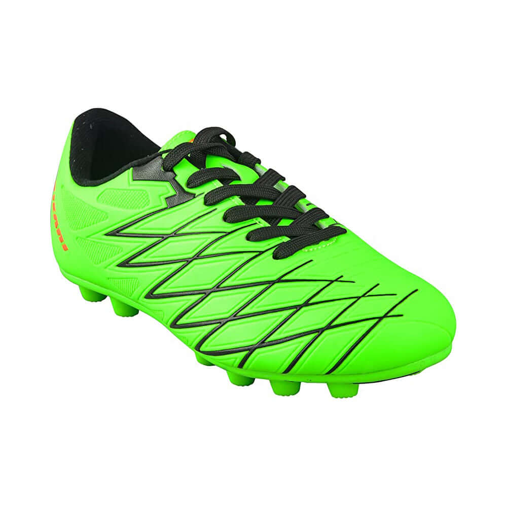 Boca Firm Ground Soccer Cleats - Green/Black
