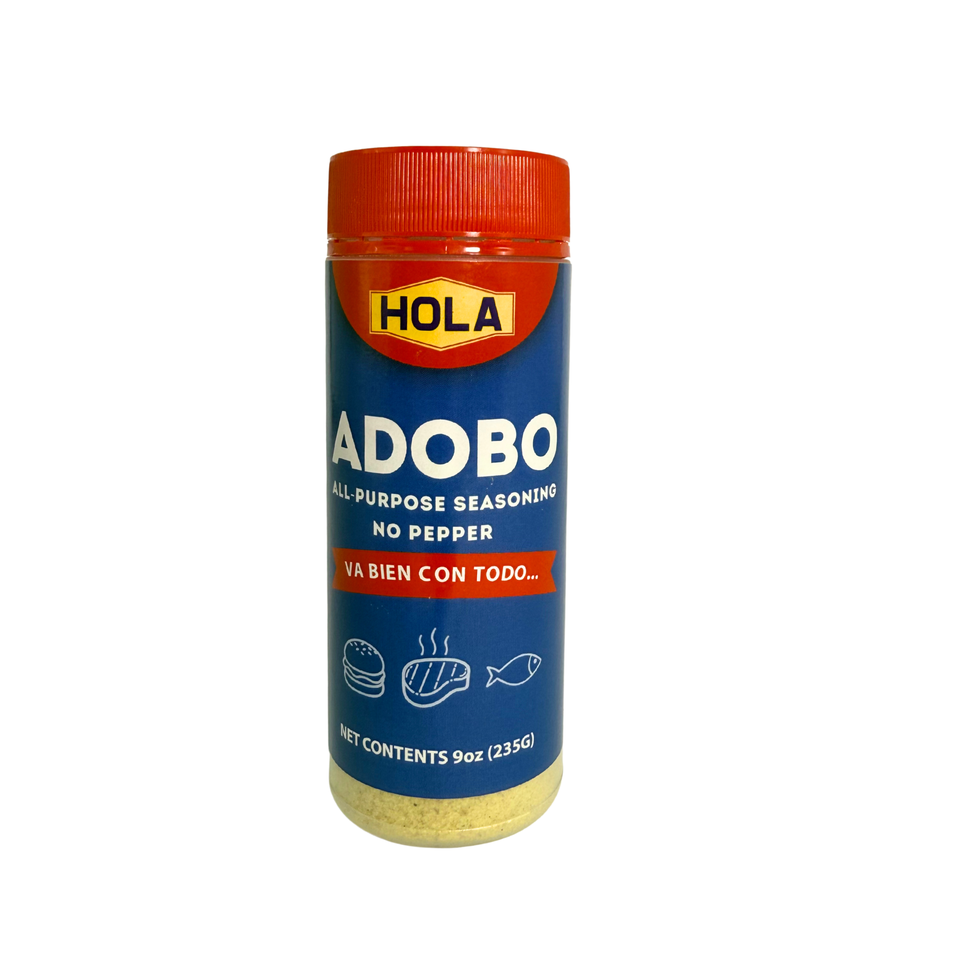 Adobo HOLA No PEPPER (NO MSG) Gluten Free