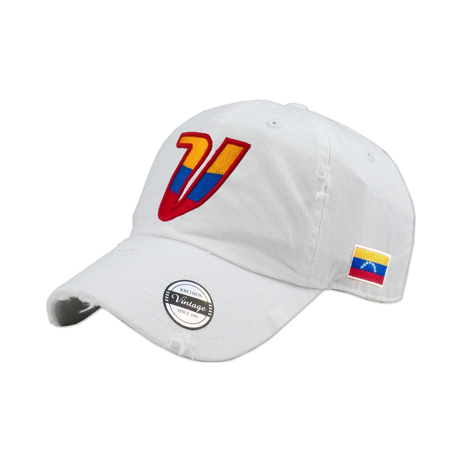 Sombreros Vintage de Venezuela con logo V y bandera
