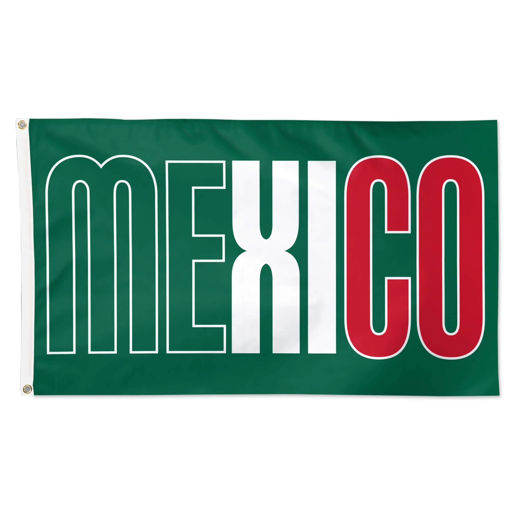 Wincraft Mexico Deluxe CLRS Flag (3'x5')