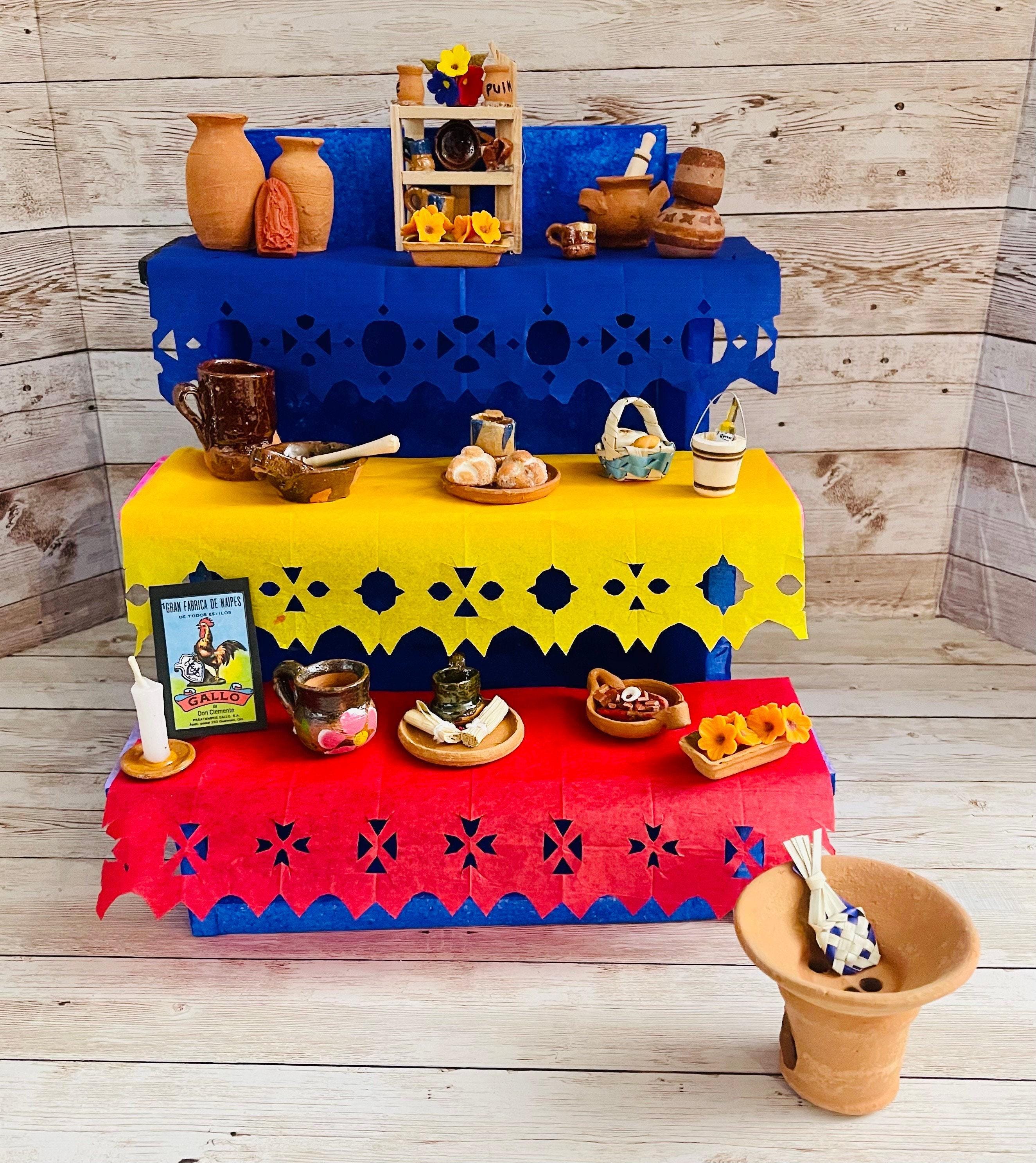 Altar de Ofrenda para Dia De Los Muertos Styrofoam Day of the Dead Offering Altar