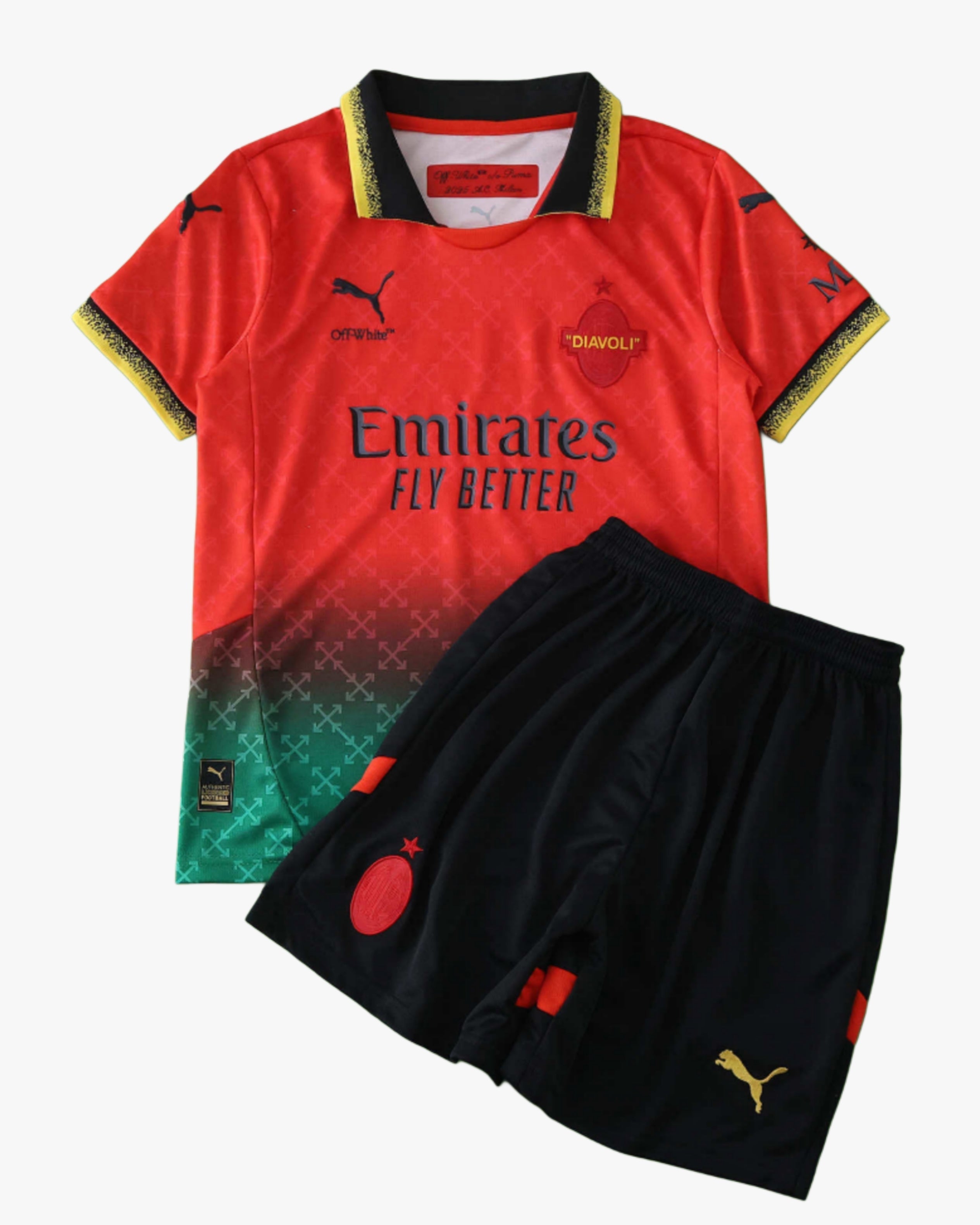 AC MILAN x OFF WHITE KIDS