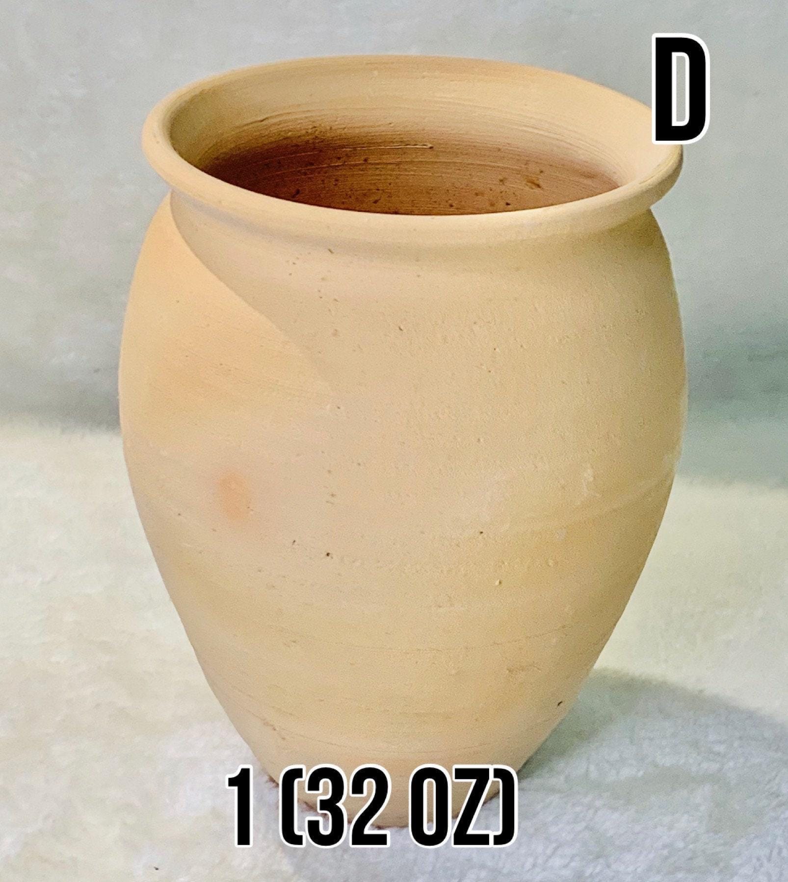 Cantaritos de Barro Clay Cups 32 oz.