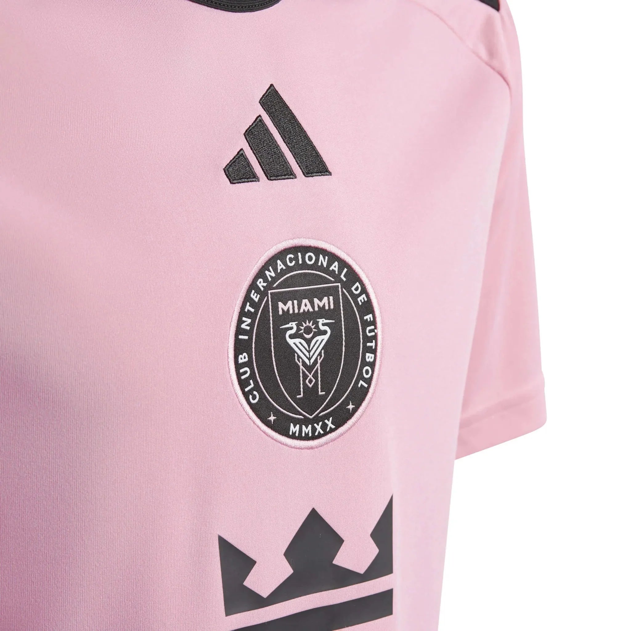 adidas 2024-25 Inter Miami Youth Messi #10 Stadium Home Jersey