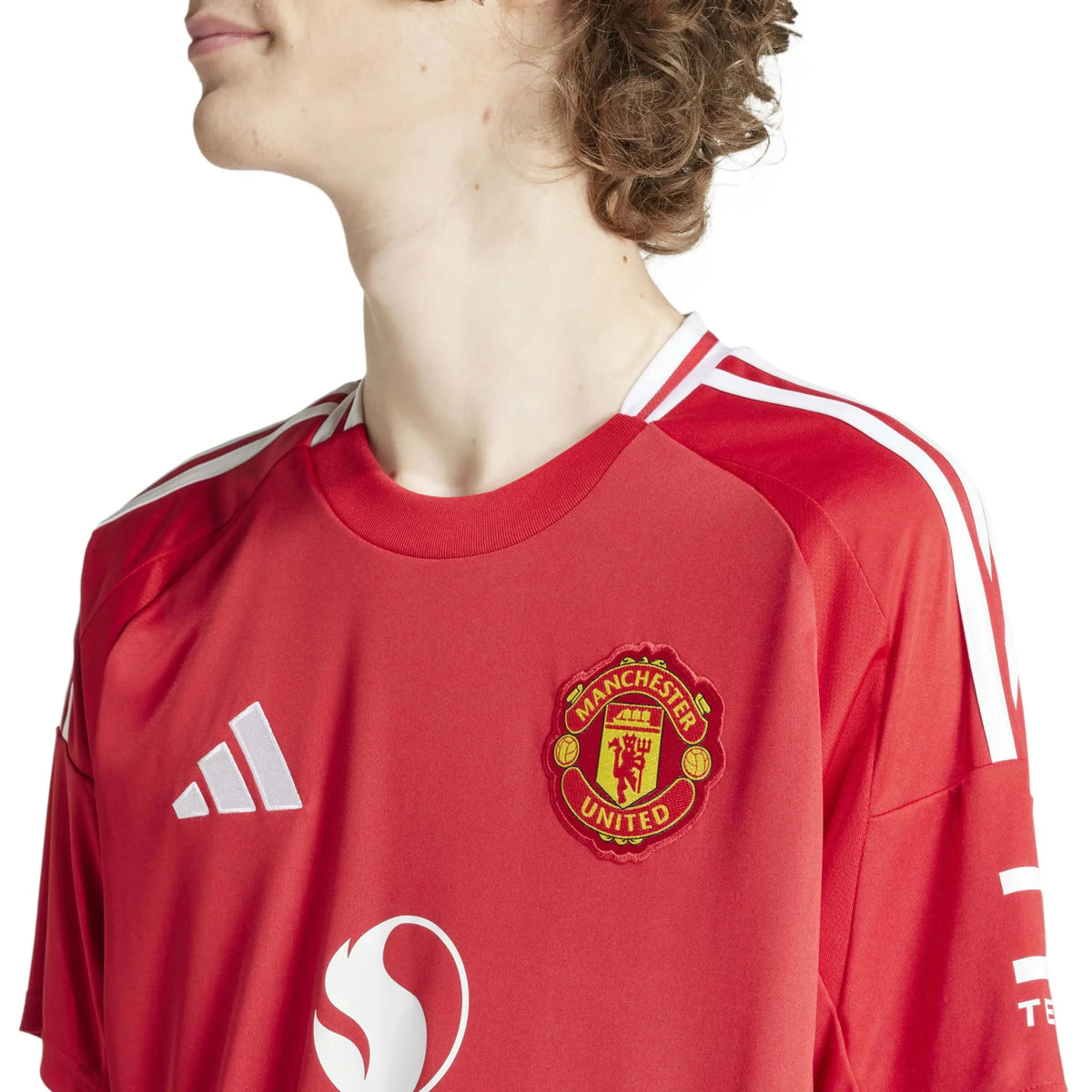 adidas 2024-25 Manchester United Men's Stadium Home Jersey