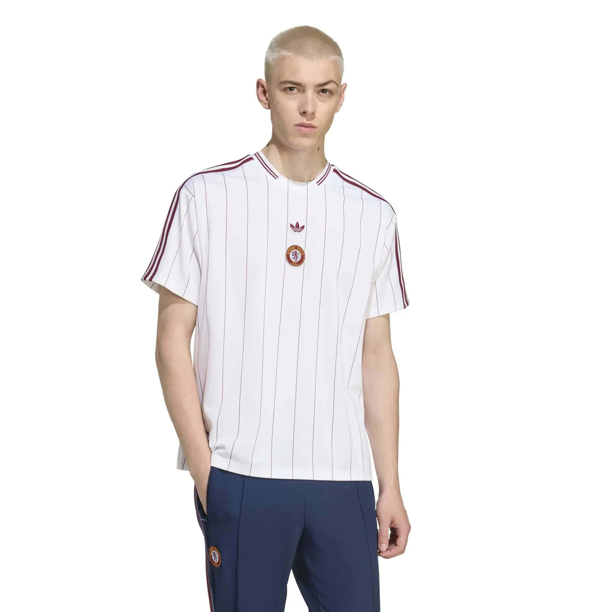 adidas 2025-25 Aston Villa Men's Icon Soccer Jersey