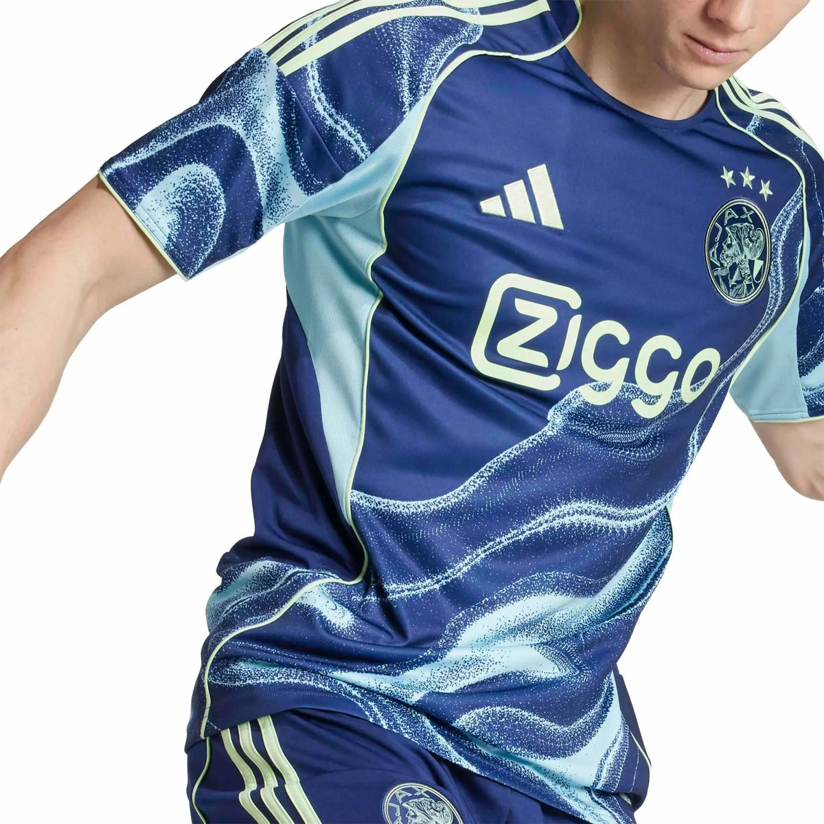 adidas 2025-26 Ajax Men's Stadium Away Soccer Jersey