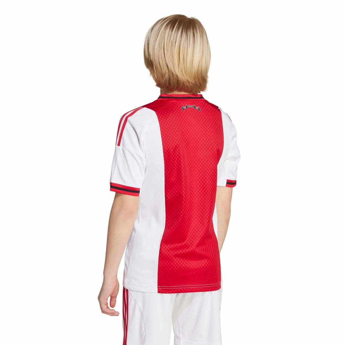 adidas 2025-26 Ajax Youth Stadium Home Soccer Jersey