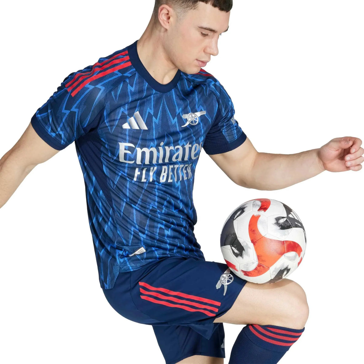 adidas 2025-26 Arsenal Men's Authentic Away Soccer Jersey
