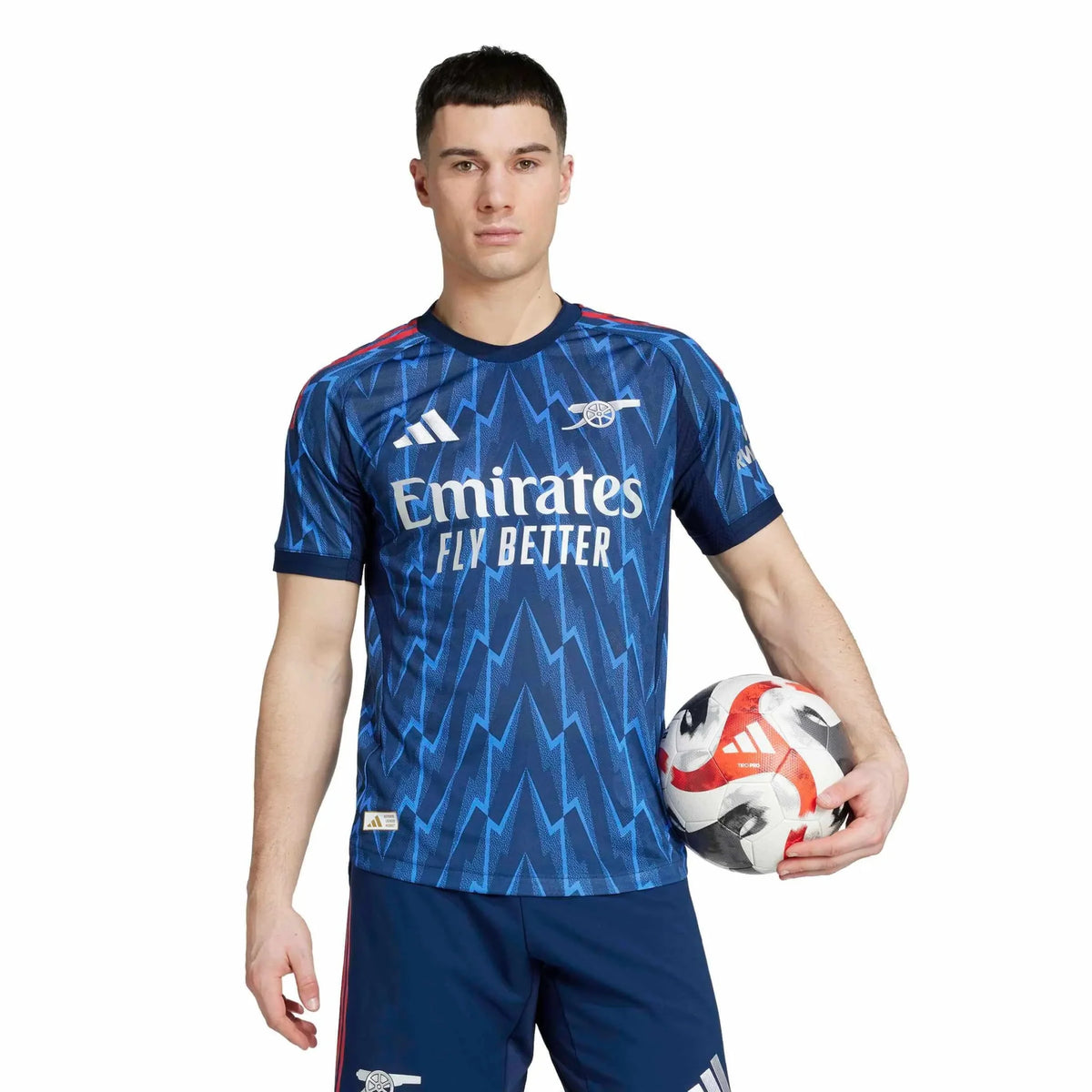 adidas 2025-26 Arsenal Men's Authentic Away Soccer Jersey