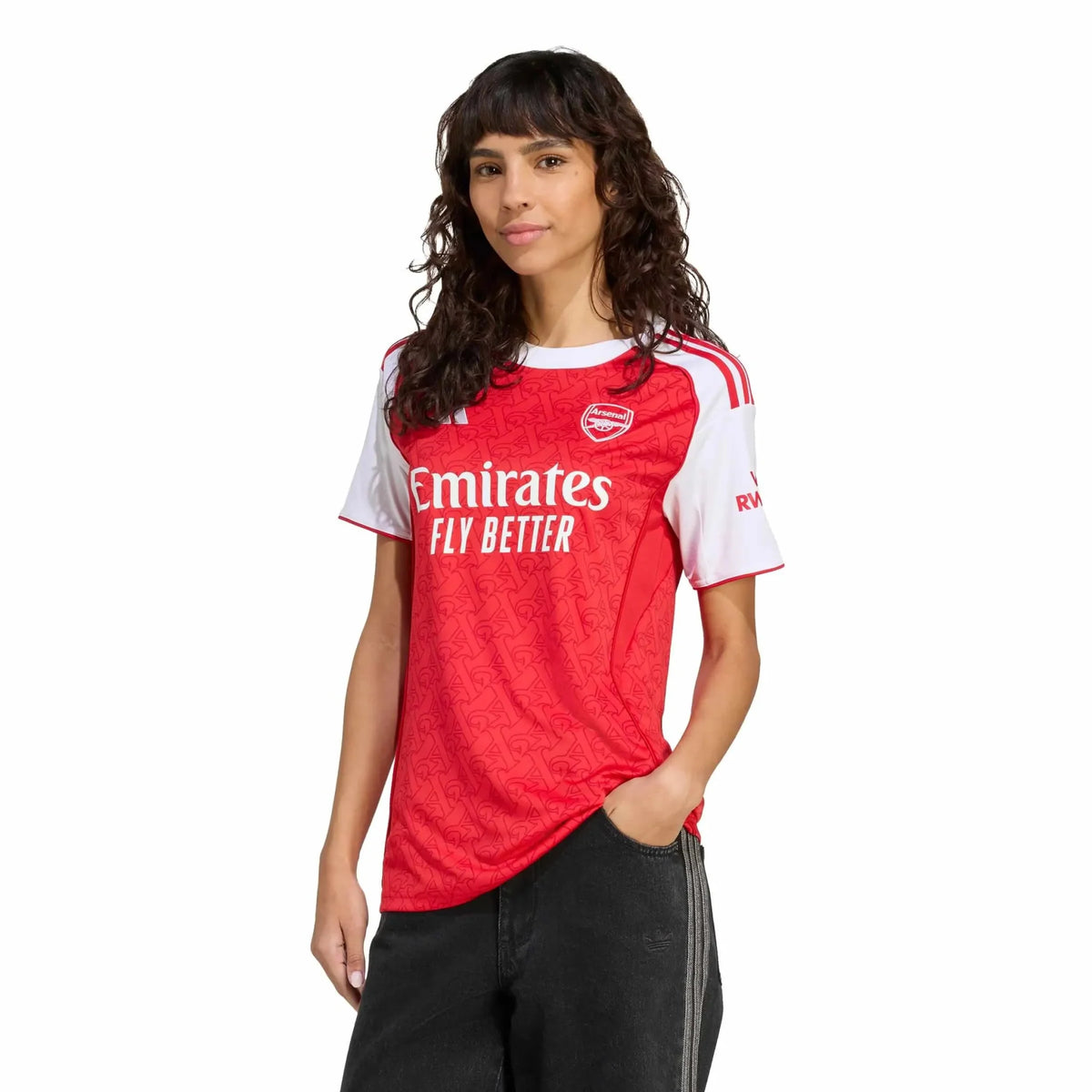 adidas 2025-26 Arsenal Women's Stadium Home Soccer Jersey