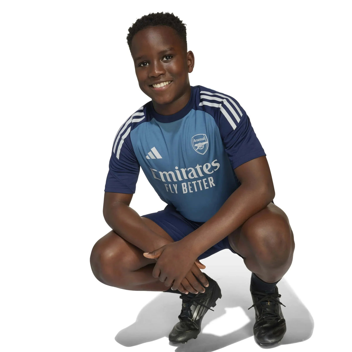 adidas 2025-26 Arsenal Youth Training Soccer Jersey