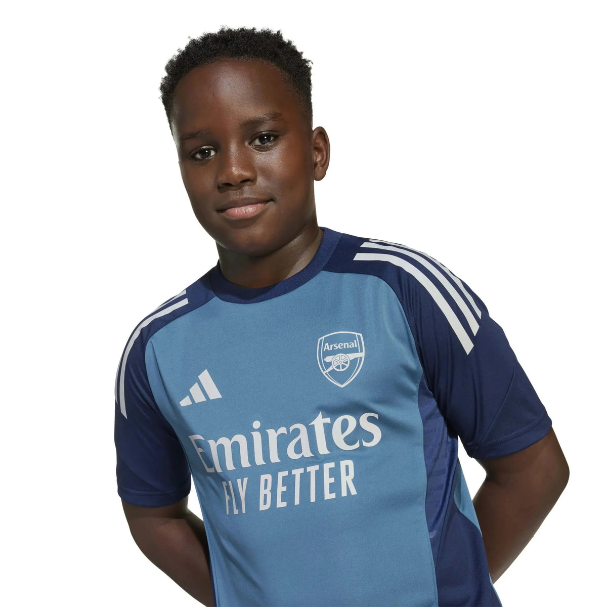 adidas 2025-26 Arsenal Youth Training Soccer Jersey