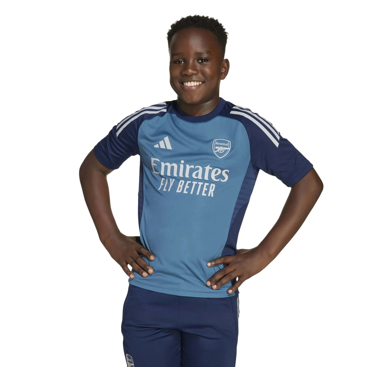 adidas 2025-26 Arsenal Youth Training Soccer Jersey