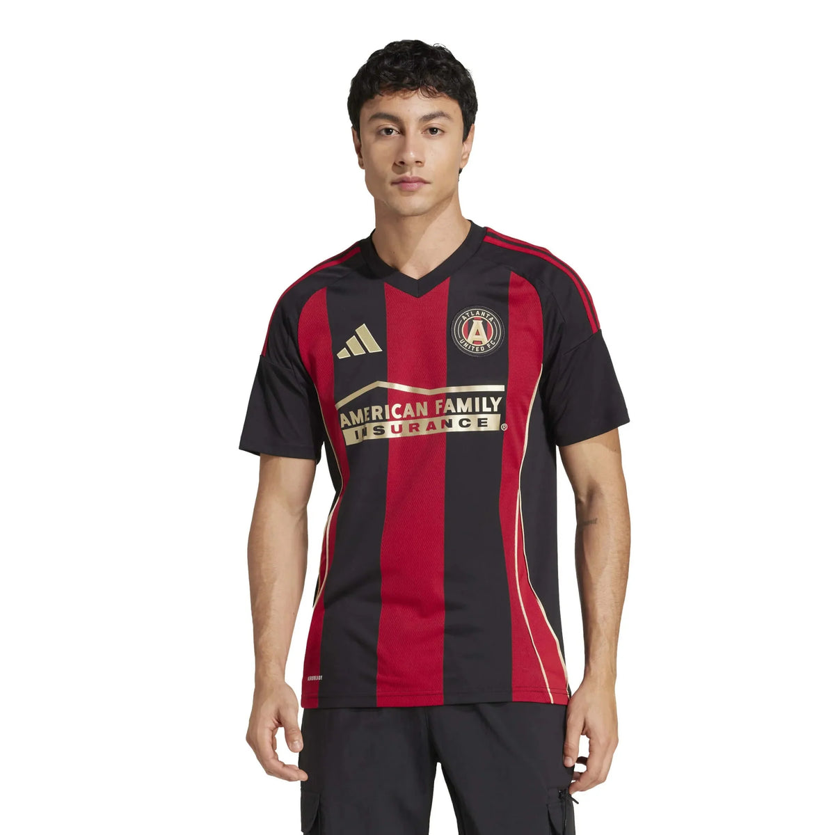 adidas 2025-26 Atlanta United Men's Stadium Home Soccer Jersey