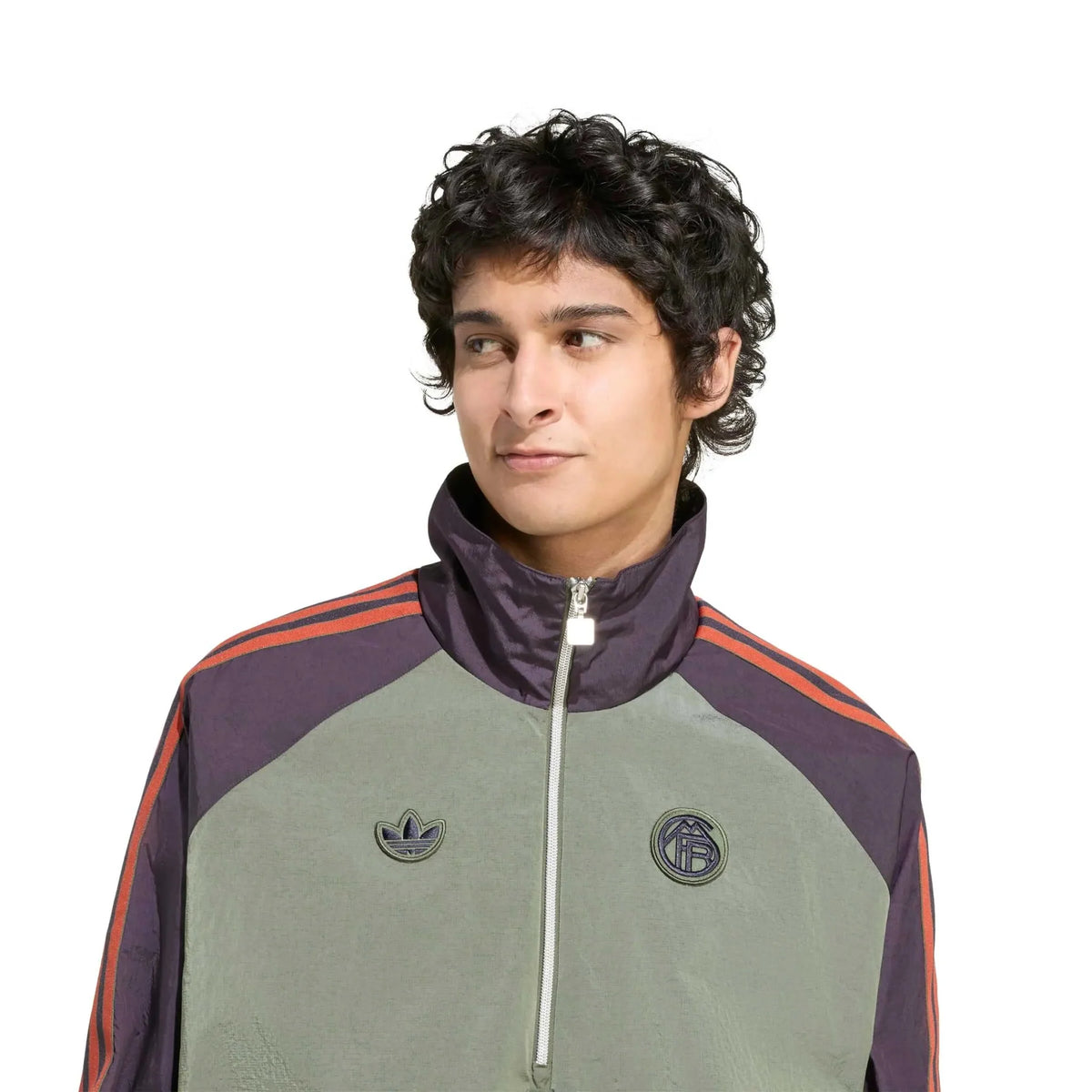 adidas 2025-26 Bayern Munich Men's Icon Half-Zip Jacket