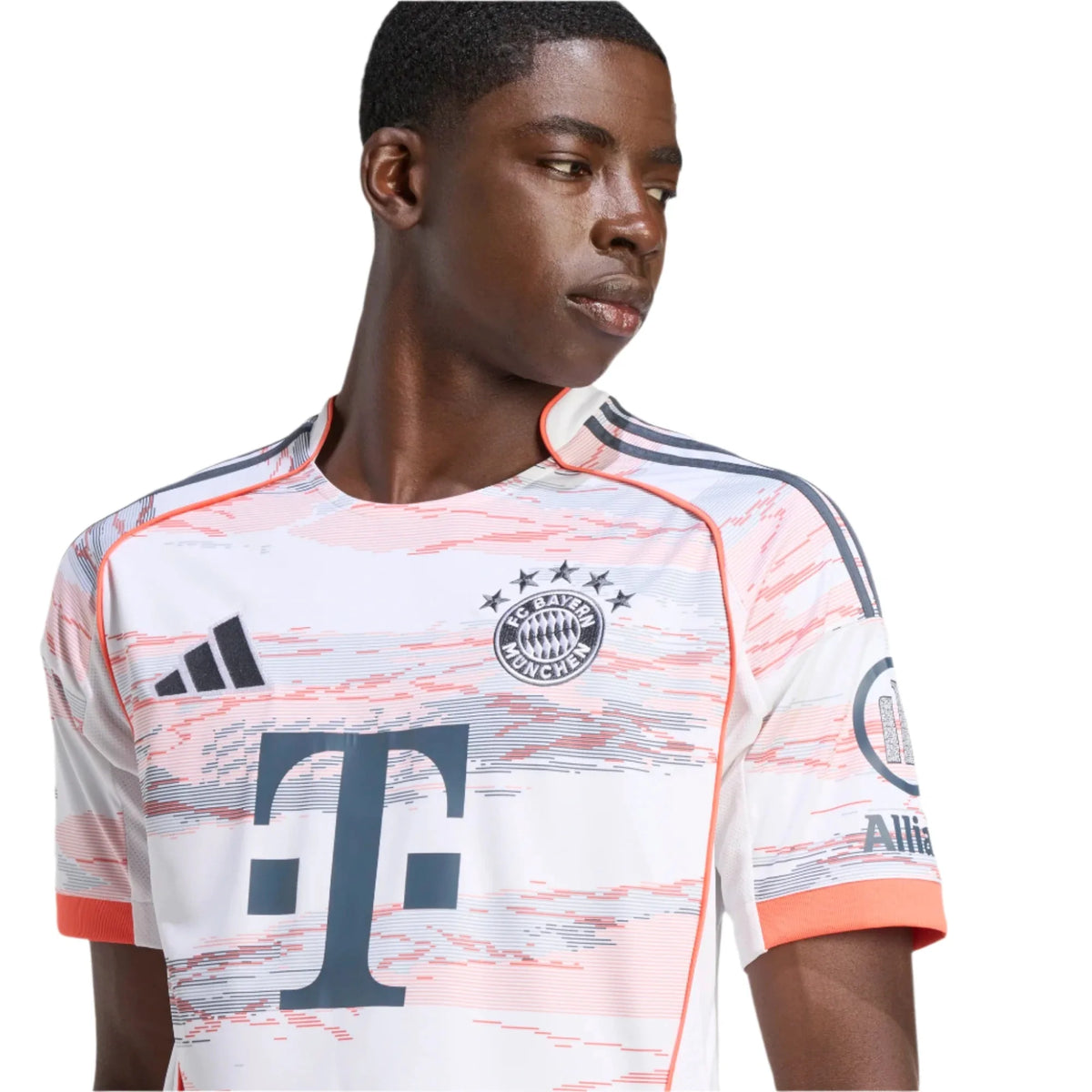 adidas 2025-26 Bayern Munich Men's Stadium Away Soccer Jersey