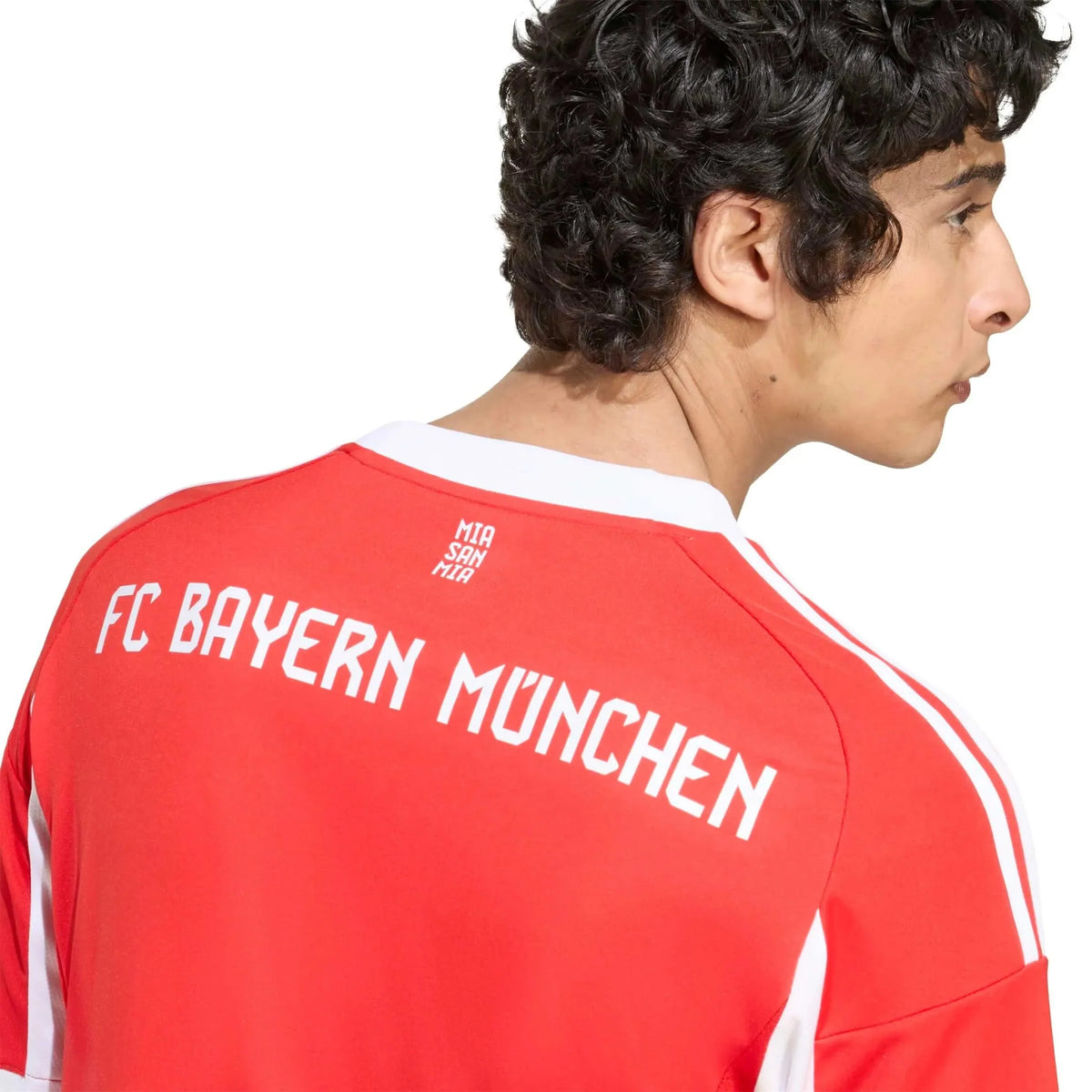 adidas 2025-26 Bayern Munich Men's Stadium Home Soccer Jersey