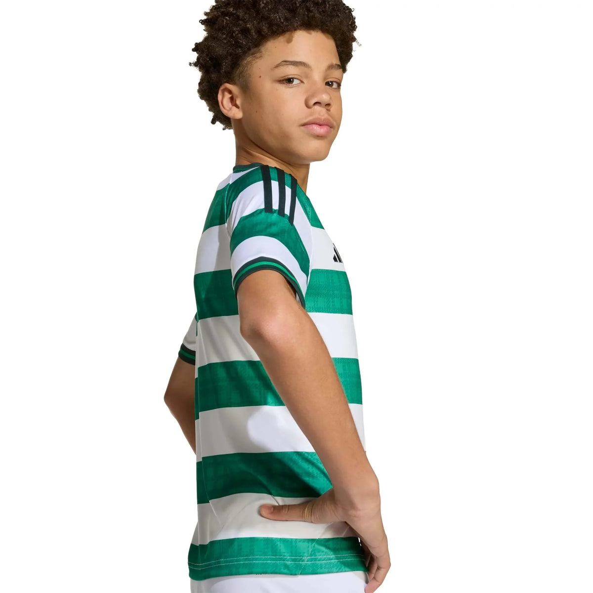 adidas 2025-26 Celtic Youth Stadium Home Soccer Jersey