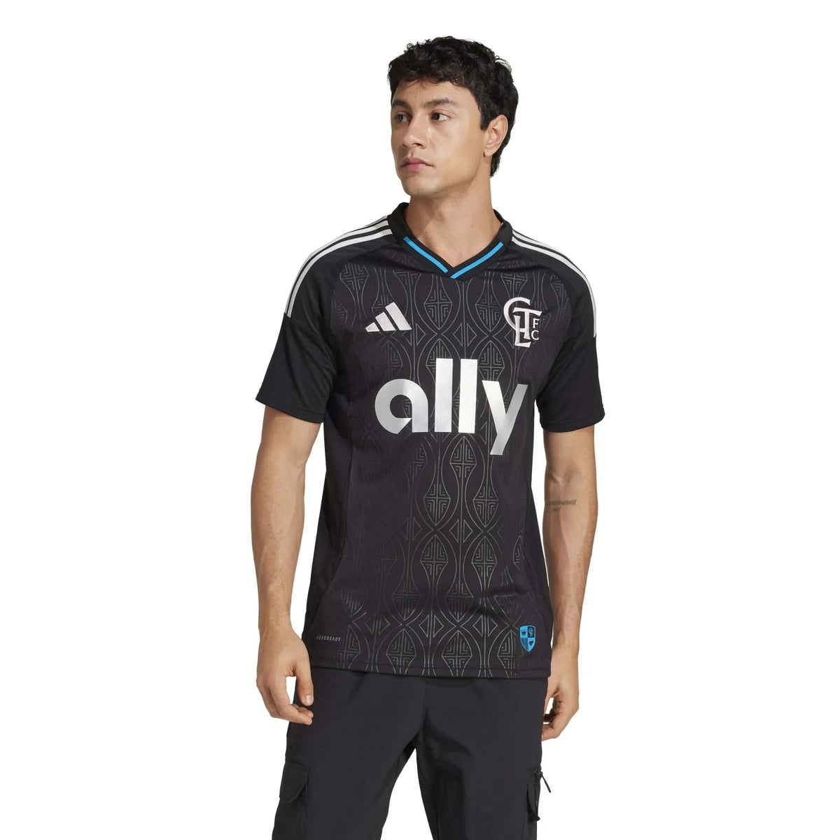 adidas 2025-26 Charlotte FC Men's Stadium Away Soccer Jersey