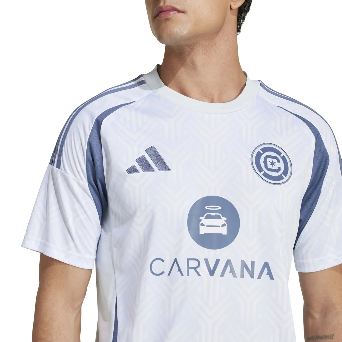 adidas 2025-26 Chicago Fire Men's Stadium Away Soccer Jersey