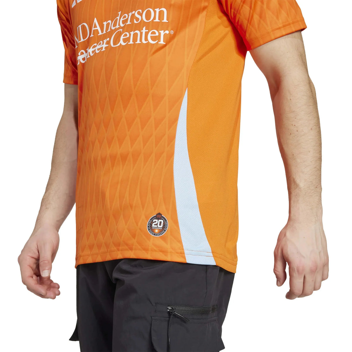 adidas 2025-26 Houston Dynamo Men's Stadium Home Soccer Jersey