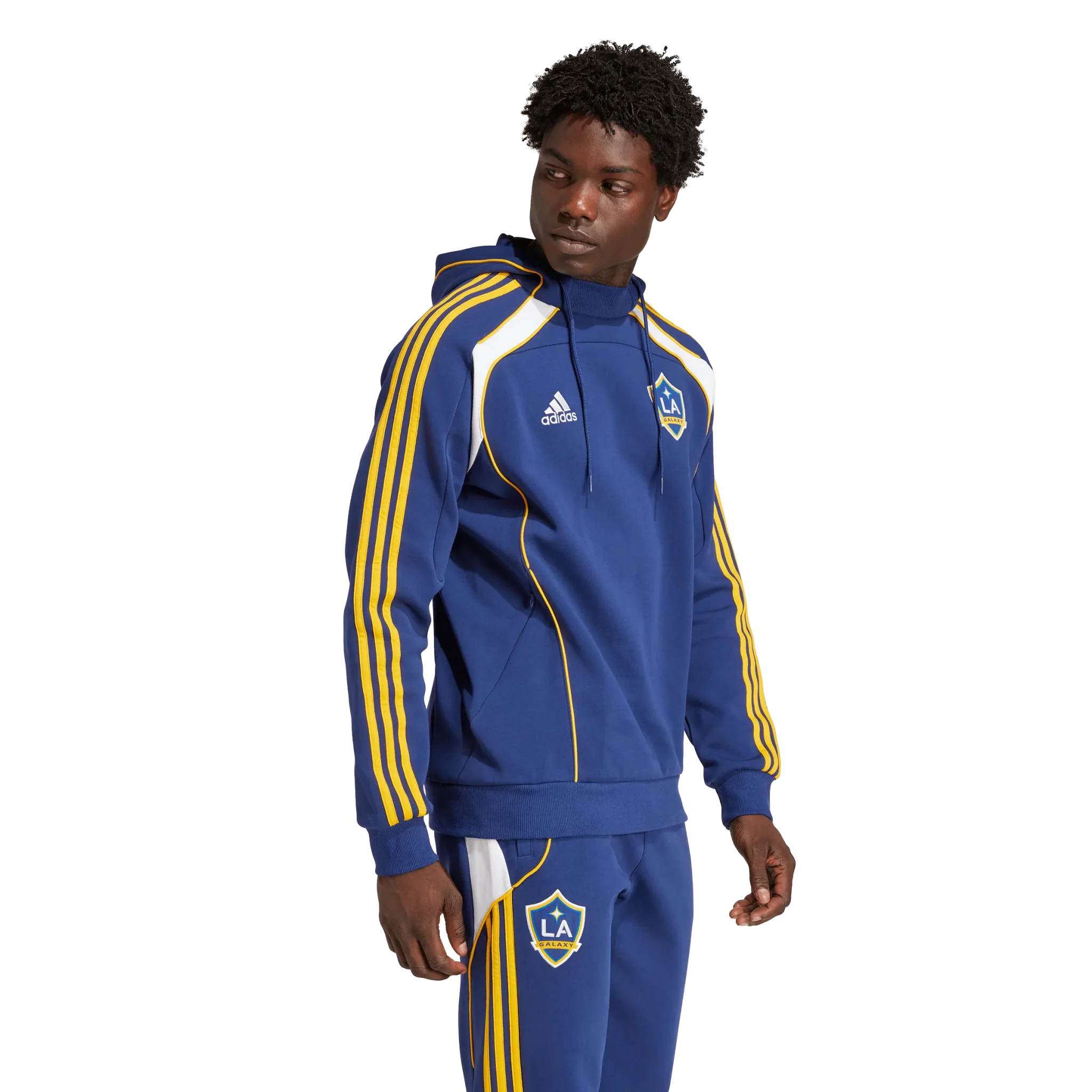 adidas 2026 LA Galaxy Men's Travel Hoodie