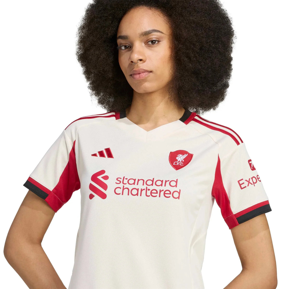 adidas 2025-26 Liverpool Women's Stadium Away Soccer Jersey