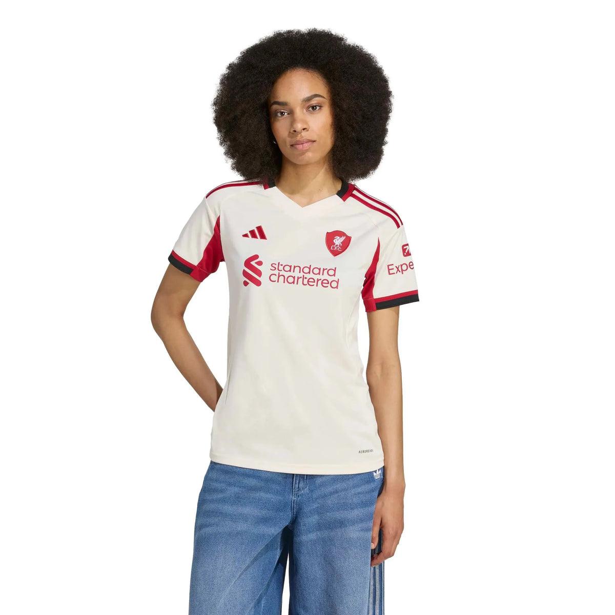 adidas 2025-26 Liverpool Women's Stadium Away Soccer Jersey