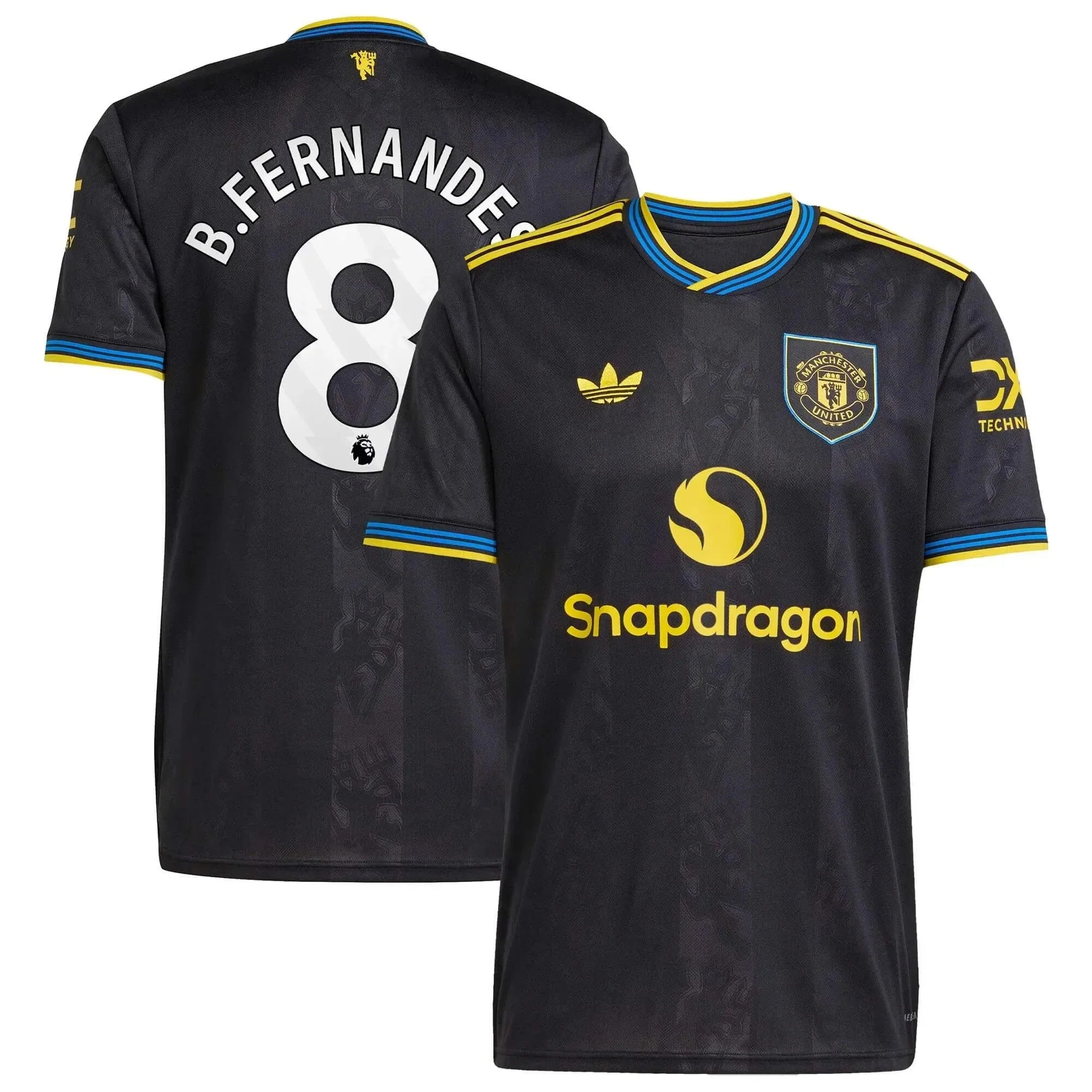 adidas 2025-26 Manchester United Youth Stadium Third Soccer Jersey