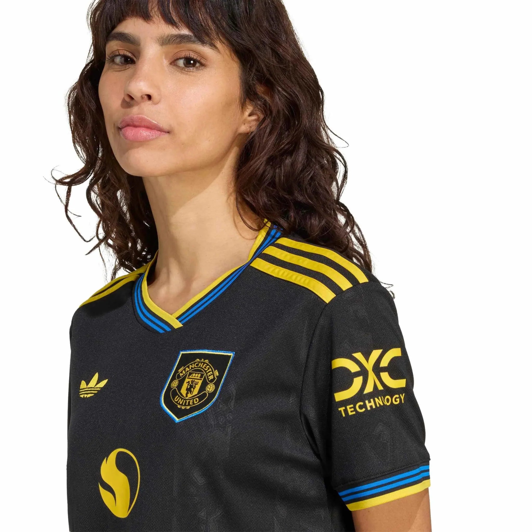 adidas 2025-26 Manchester United Women's Stadium Third Soccer Jersey
