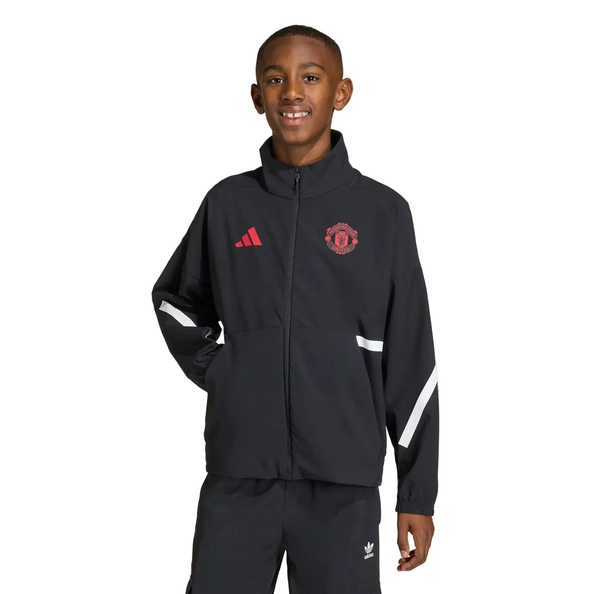 adidas 2025-26 Manchester United Youth Anthem Jacket