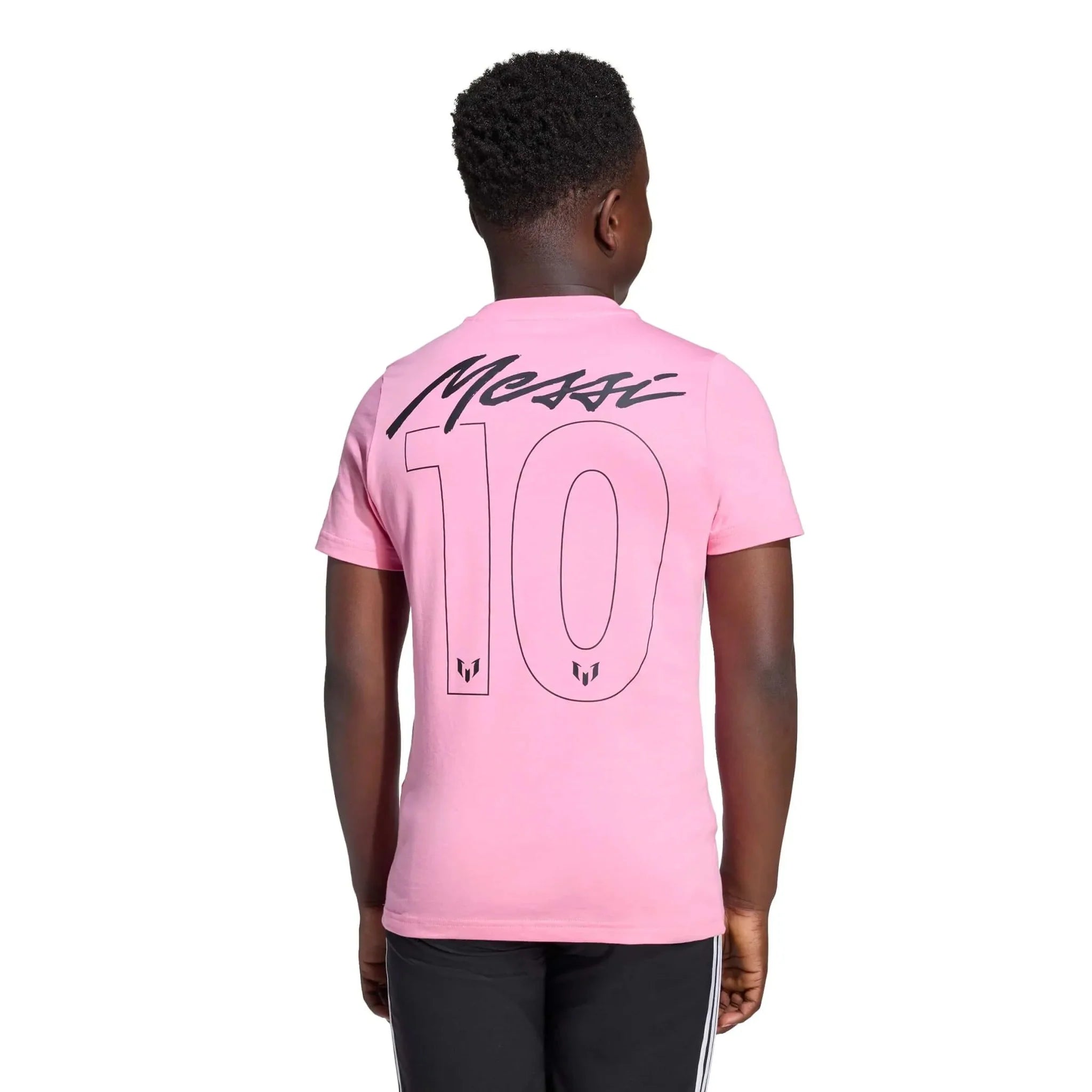 adidas 2025-26 Messi Youth Name And Number Graphic Tee