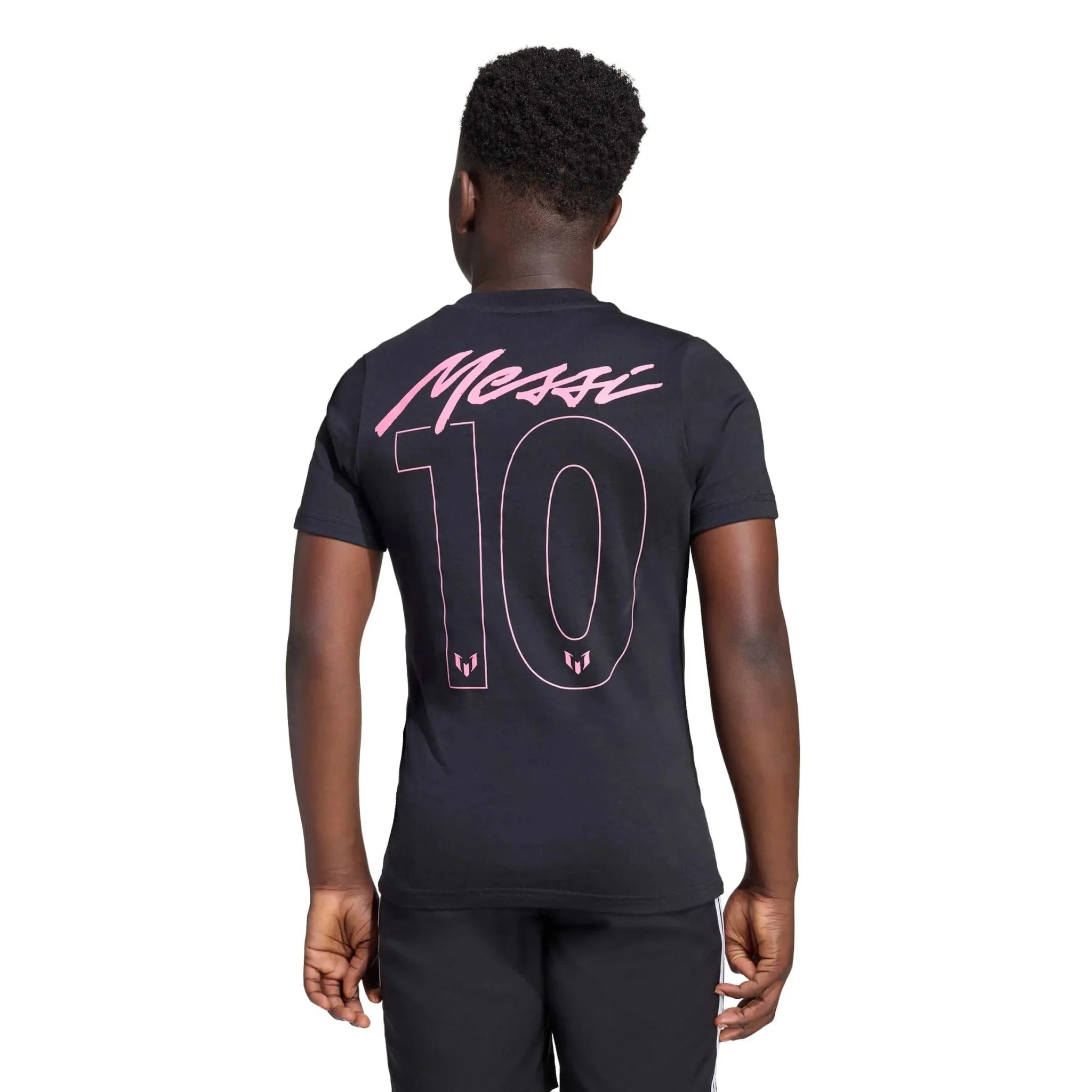 adidas 2025-26 Messi Youth Name And Number Graphic Tee