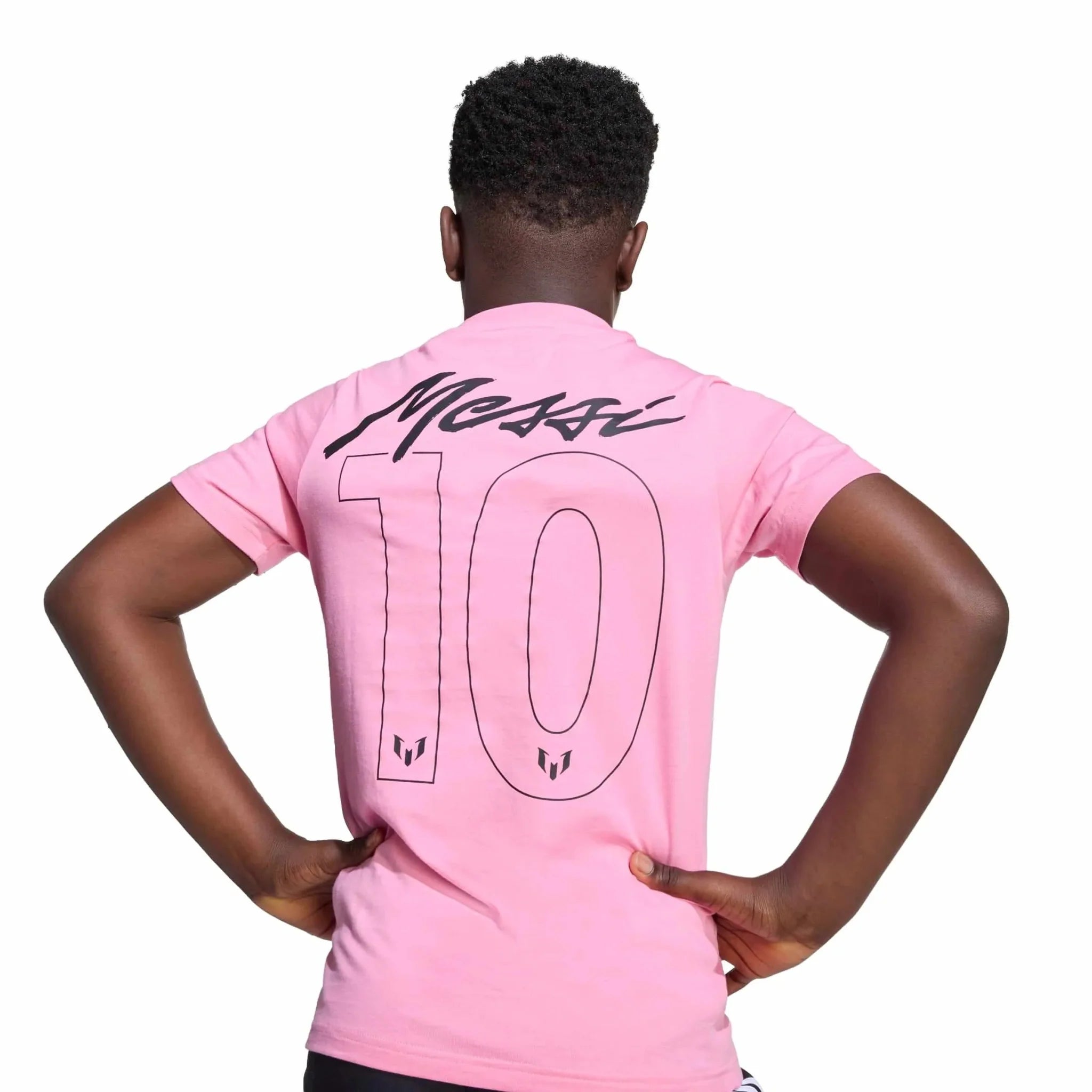 adidas 2025-26 Messi Youth Name And Number Graphic Tee