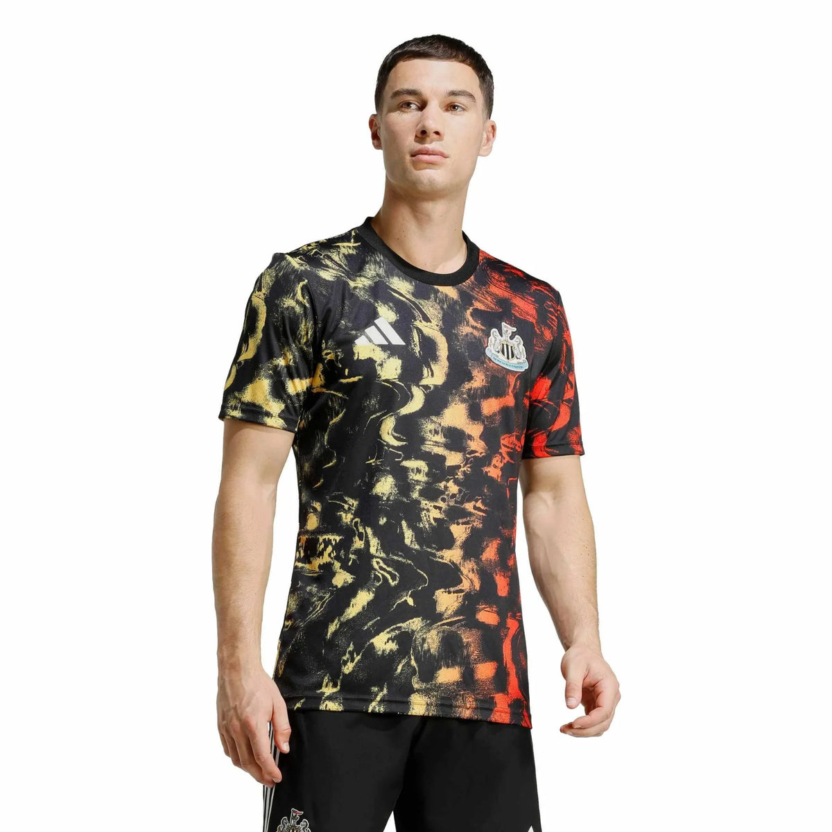 adidas 2025-26 Newcastle Men's Pre-Match Soccer Jersey