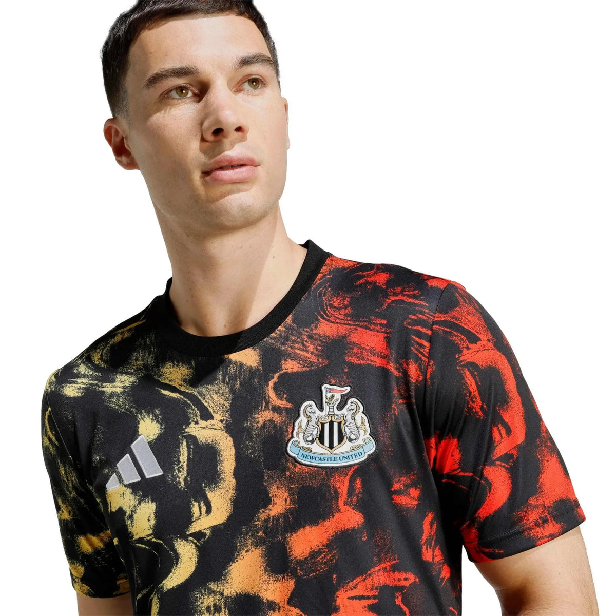 adidas 2025-26 Newcastle Men's Pre-Match Soccer Jersey