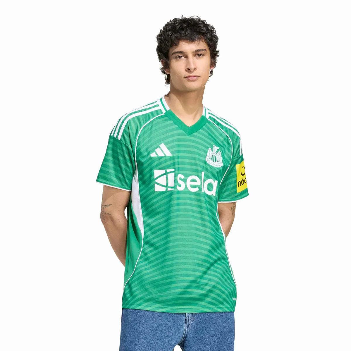 adidas 2025-26 Newcastle Men's Stadium Away Soccer Jersey