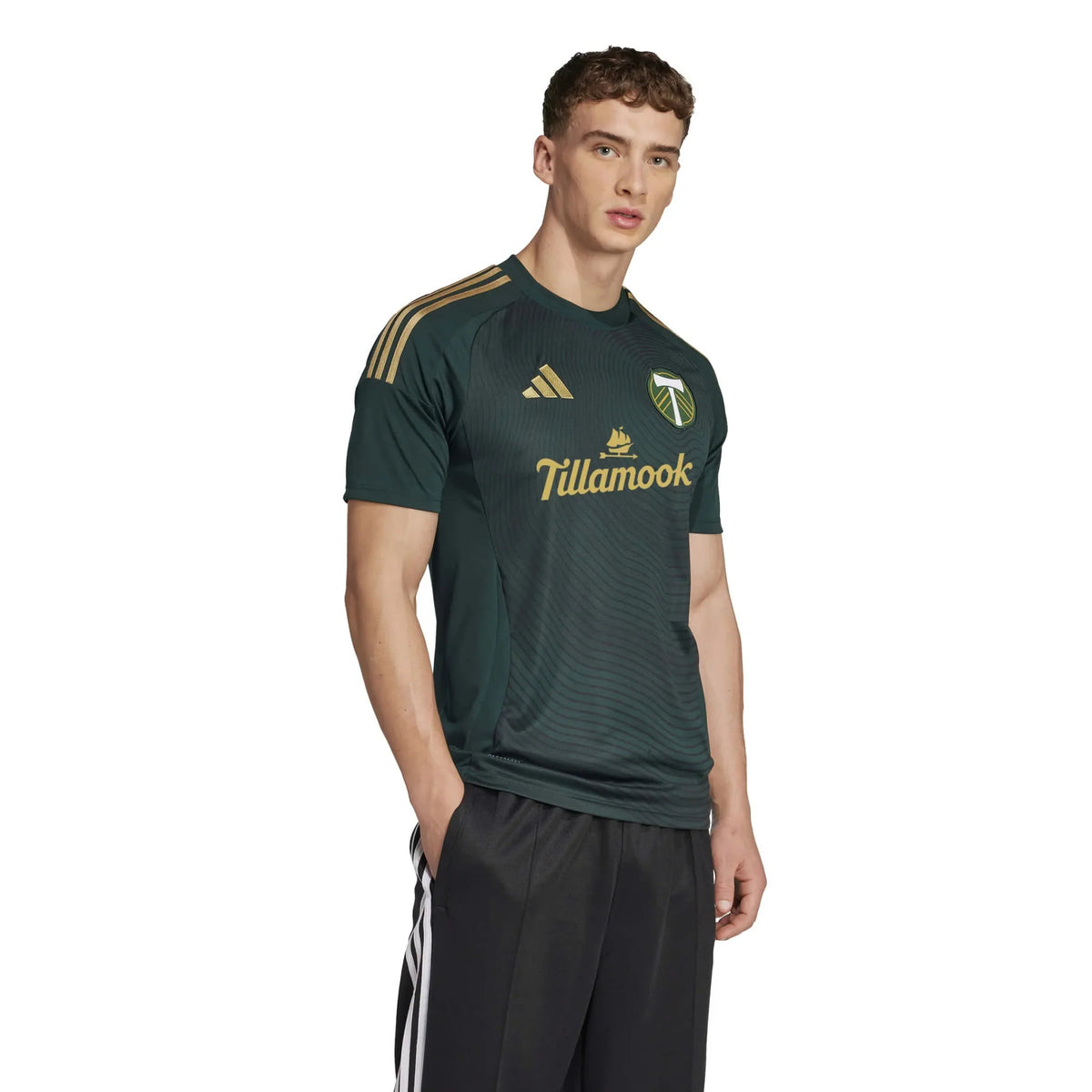 adidas 2025-26 Portland Timbers Men's Stadium Home Soccer Jersey