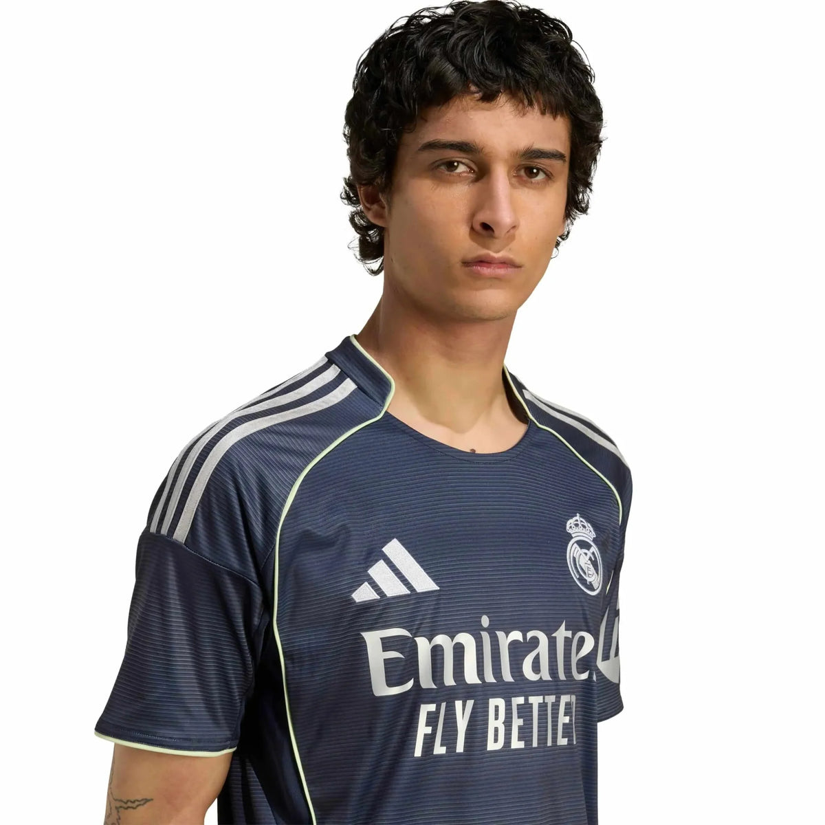 adidas 2025-26 Real Madrid Men's Stadium Away Soccer Jersey