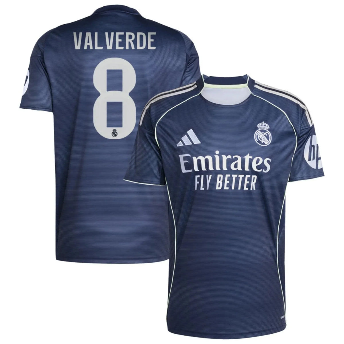 adidas 2025-26 Real Madrid Men's Stadium Away Soccer Jersey