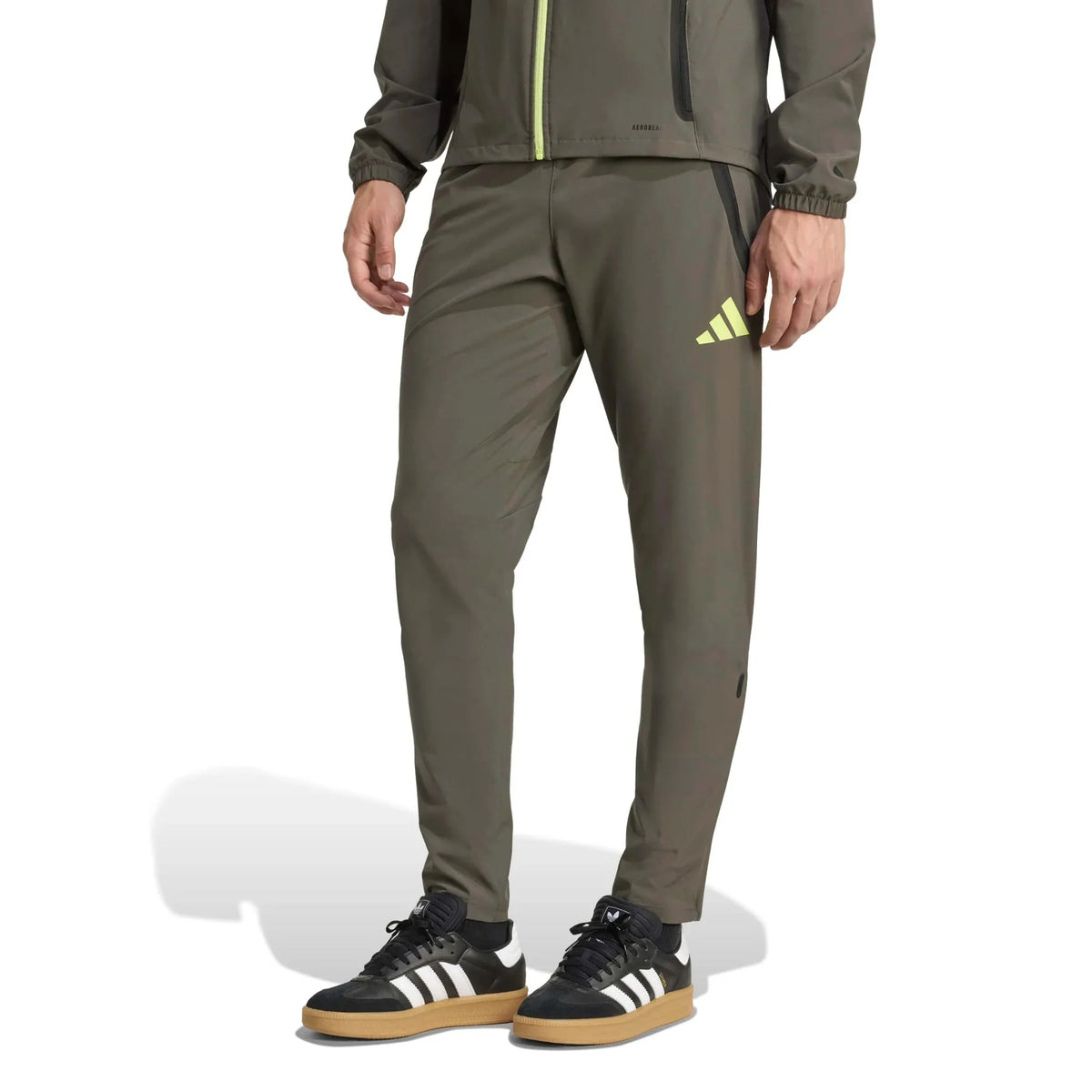 adidas 2025-26 Real Madrid Men's Tiro 25 Competition Vis Tech Travel Pants