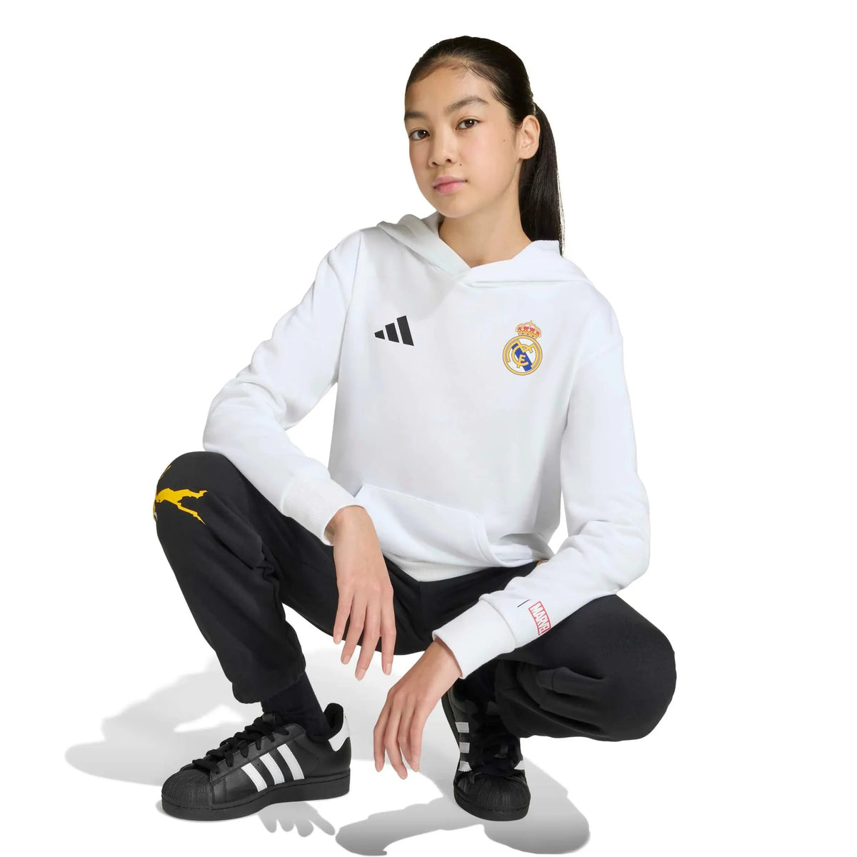adidas 2025-26 Real Madrid Youth Avengers Hoodie