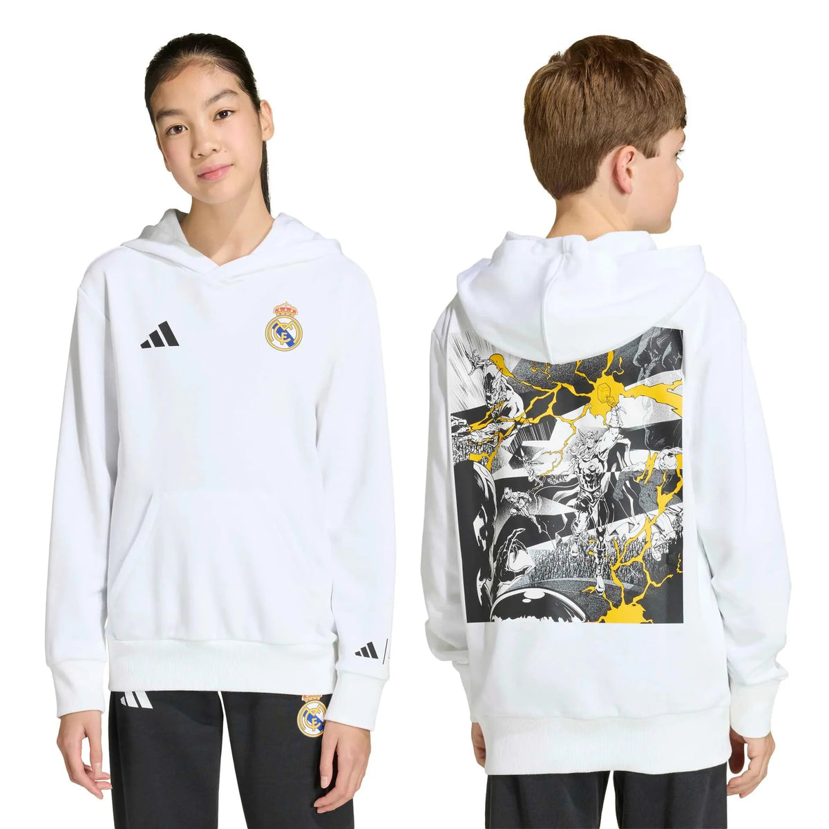 adidas 2025-26 Real Madrid Youth Avengers Hoodie