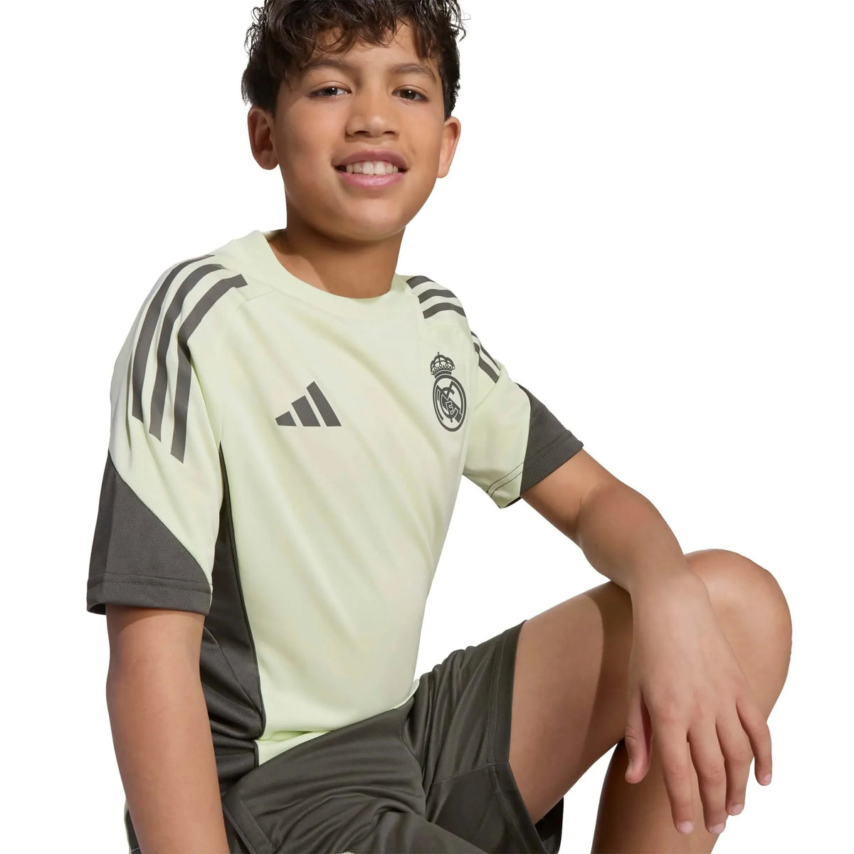 adidas 2025-26 Real Madrid Youth Training Soccer Jersey